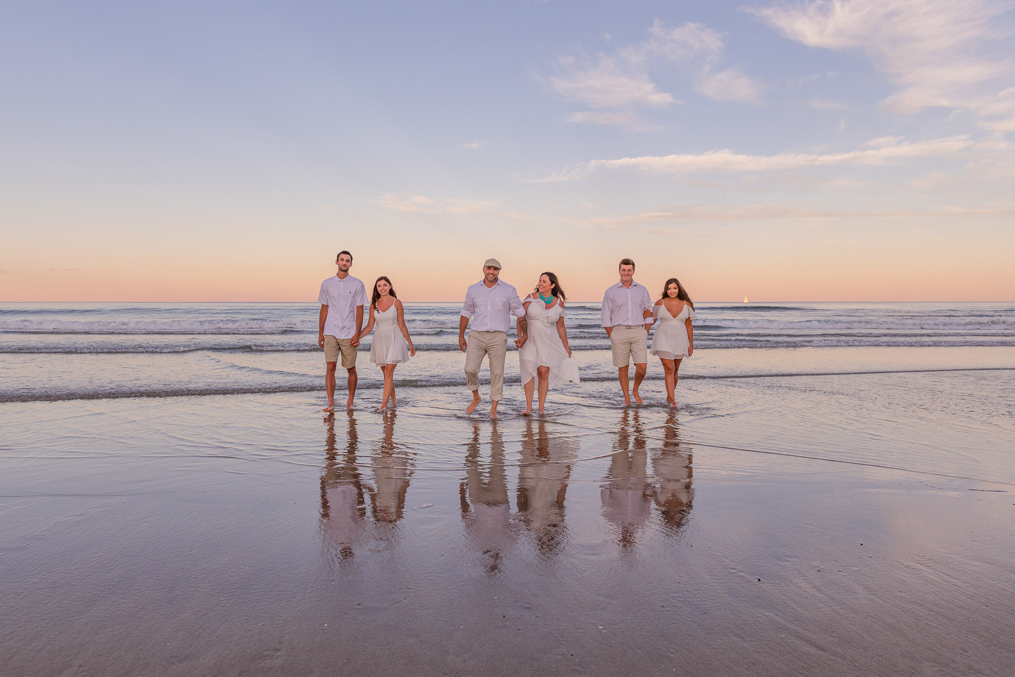 Ogunquit Maine Family Sunset Photos