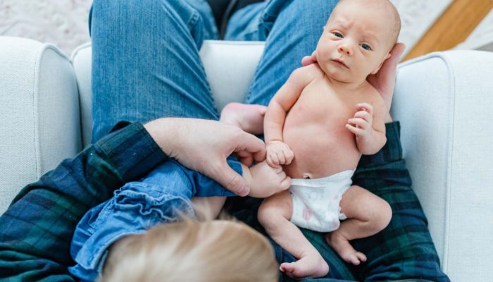 Massachusetts At Home Newborn Family Photos