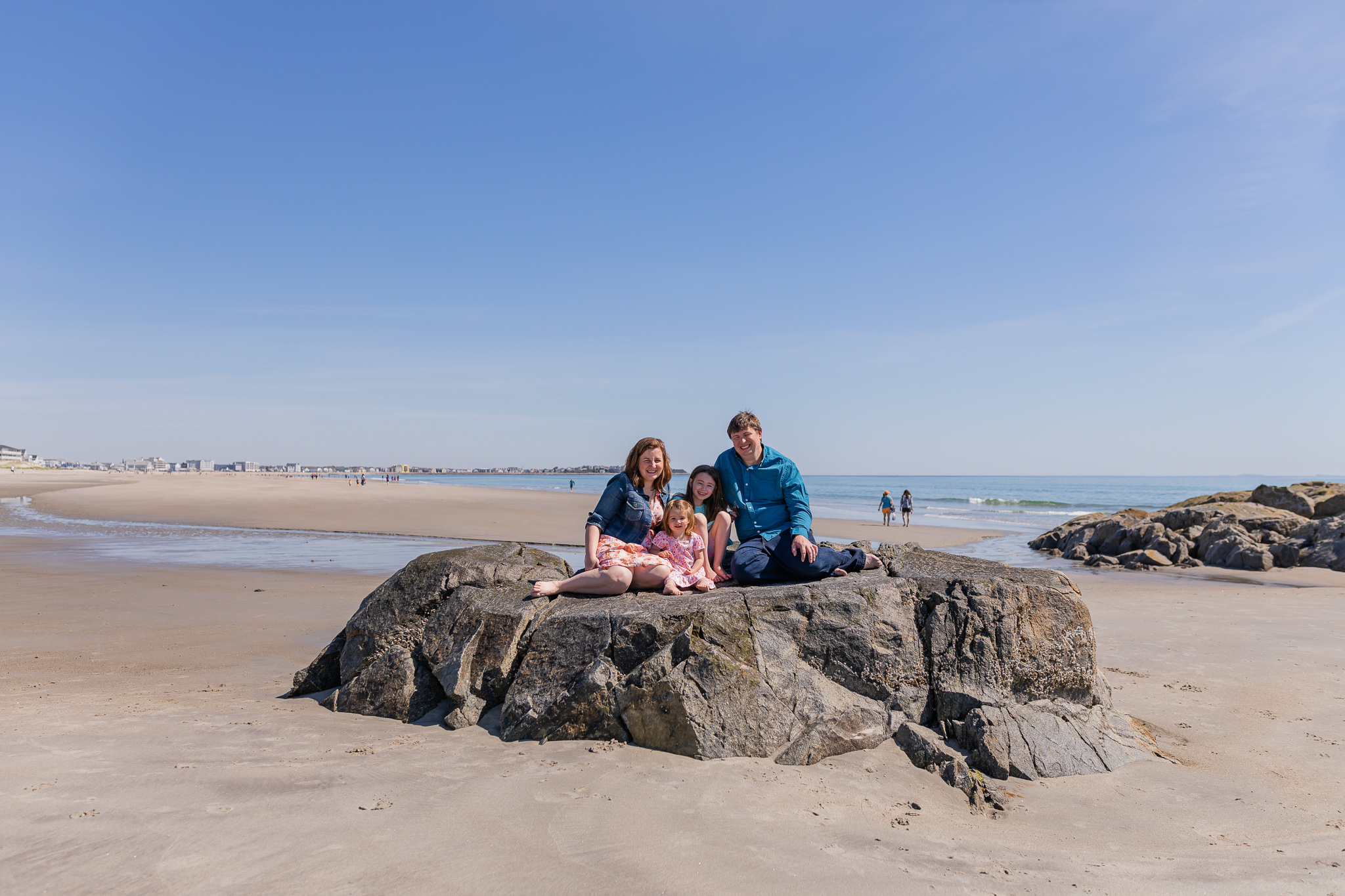 NH Seabrook Beach Family Photos