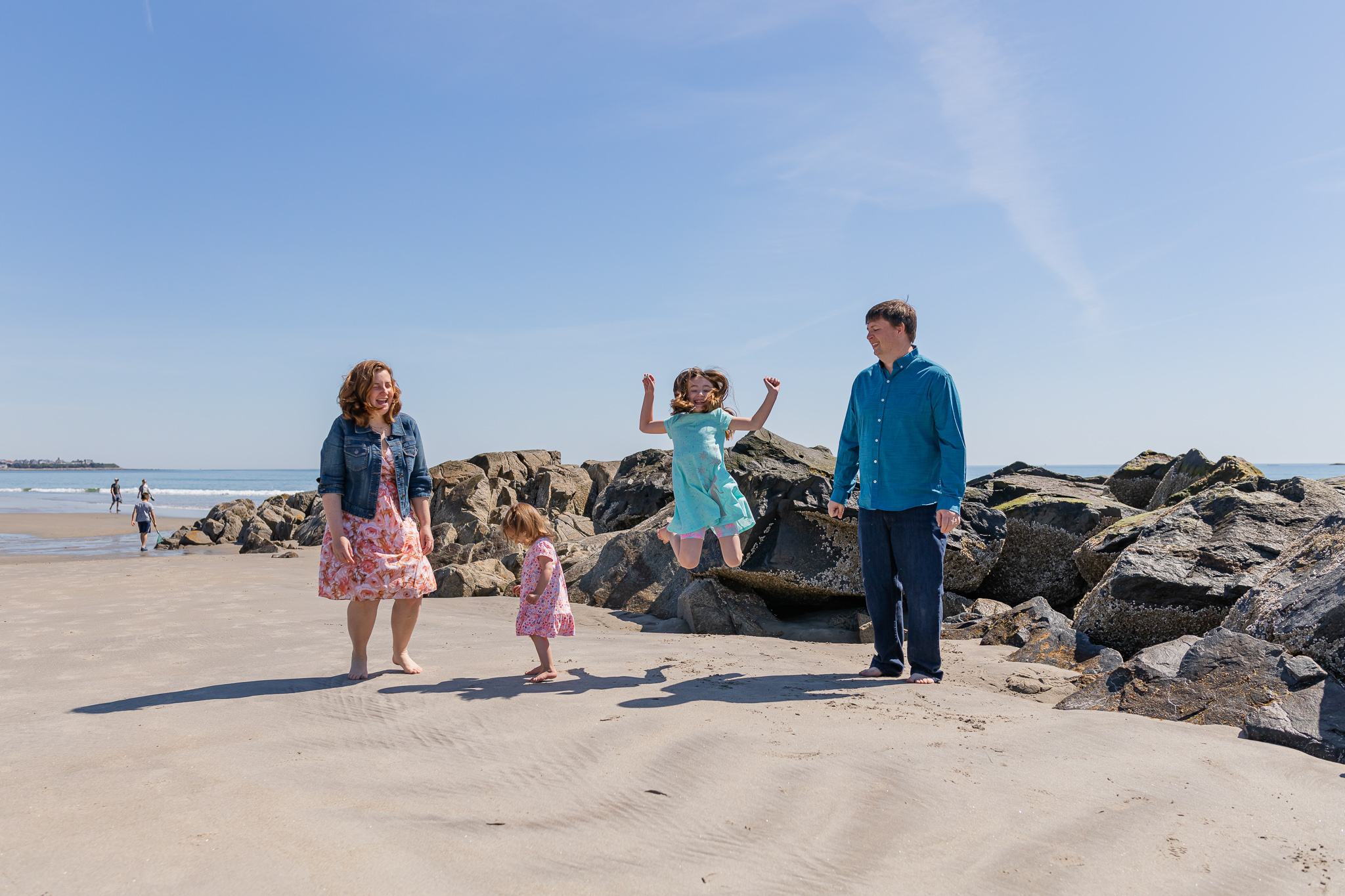 NH Seabrook Beach Family Photos