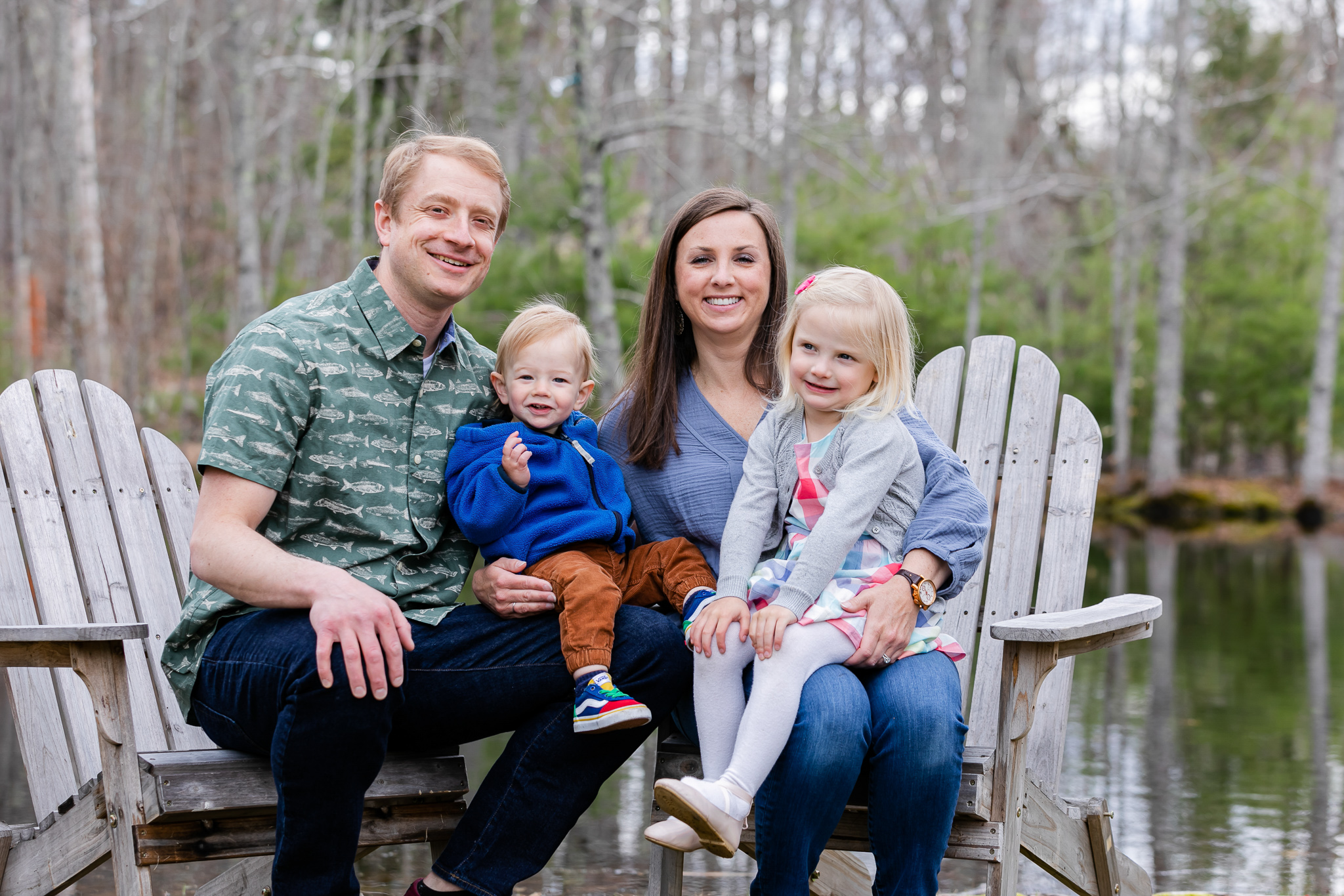 York Maine Cake Smash + Family Photos