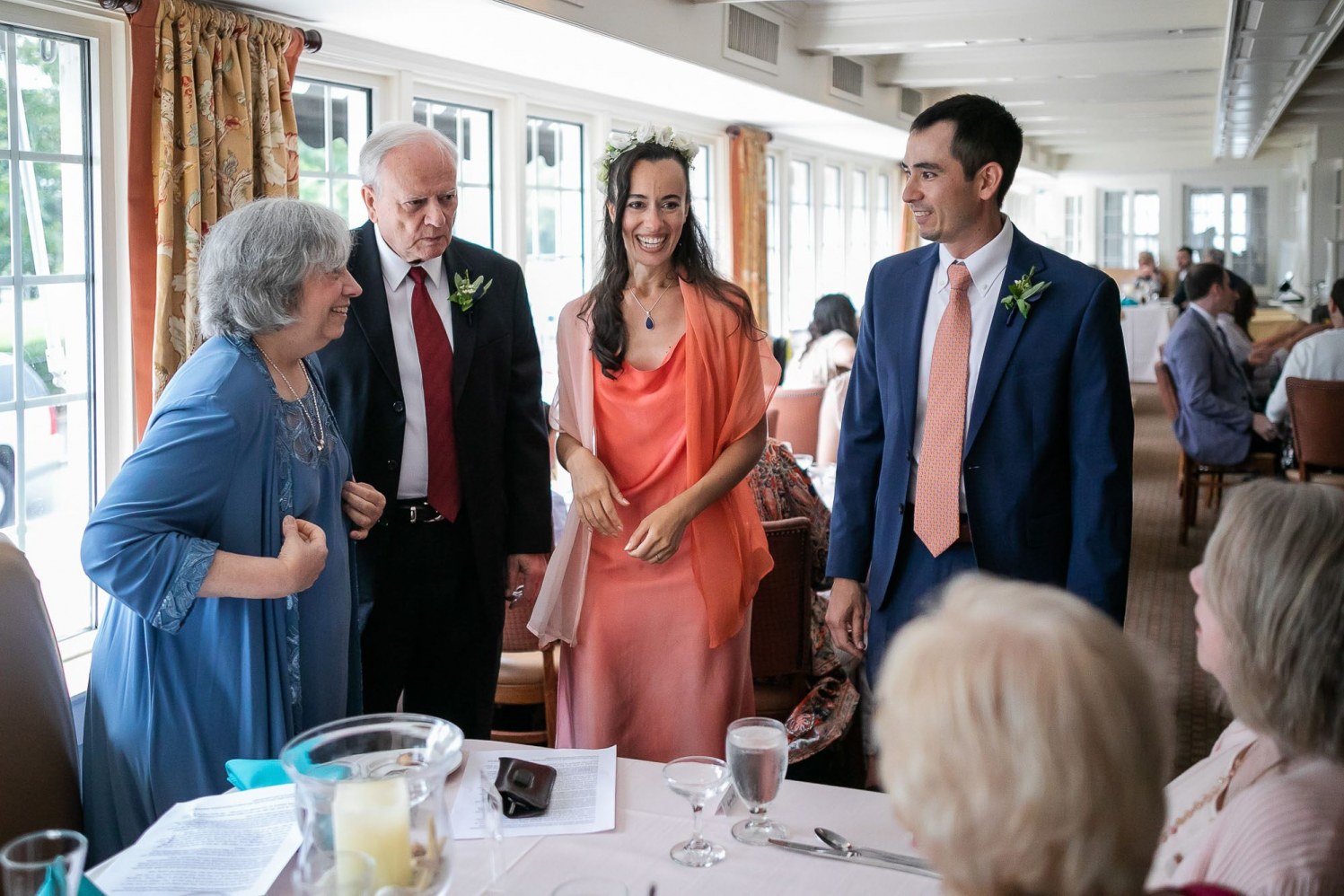 York Harbor Inn Dining Room small wedding reception