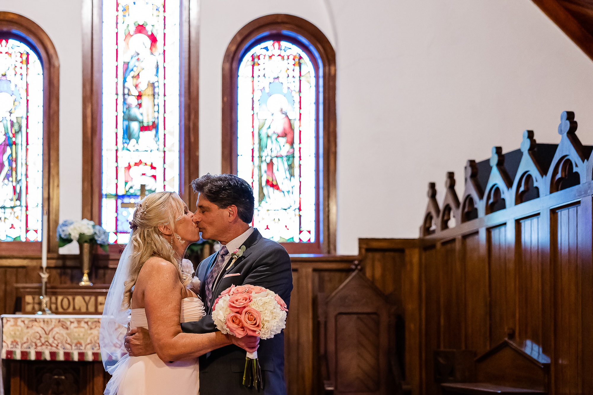 Intimate wedding for two at this St. Andrews by the Sea NH Elopement