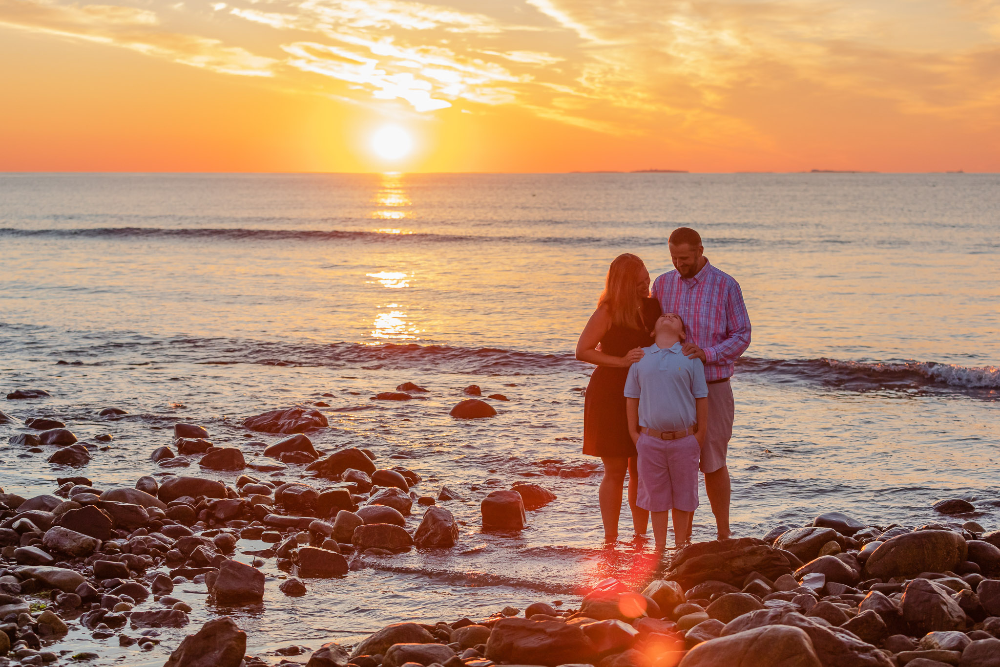 Hampton NH Family Sunrise Session