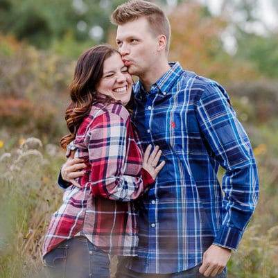 NH Fall Engagement Photos