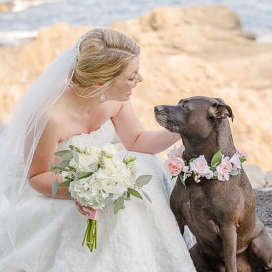 Summer Cliff House Cape Neddick ME Wedding