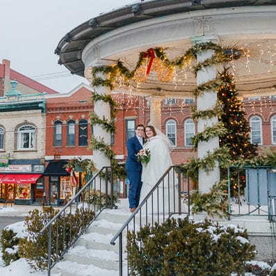 Exeter NH Exeter Inn Same-Sex Winter Wedding